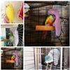 Soft Plush Bird Hammock Winter Windproof Bird Parrot Cage Hanging Bed Parakeet Cave Hideout Tent Pet Birds Nest Supplies Parrot Warm Bird's Nests