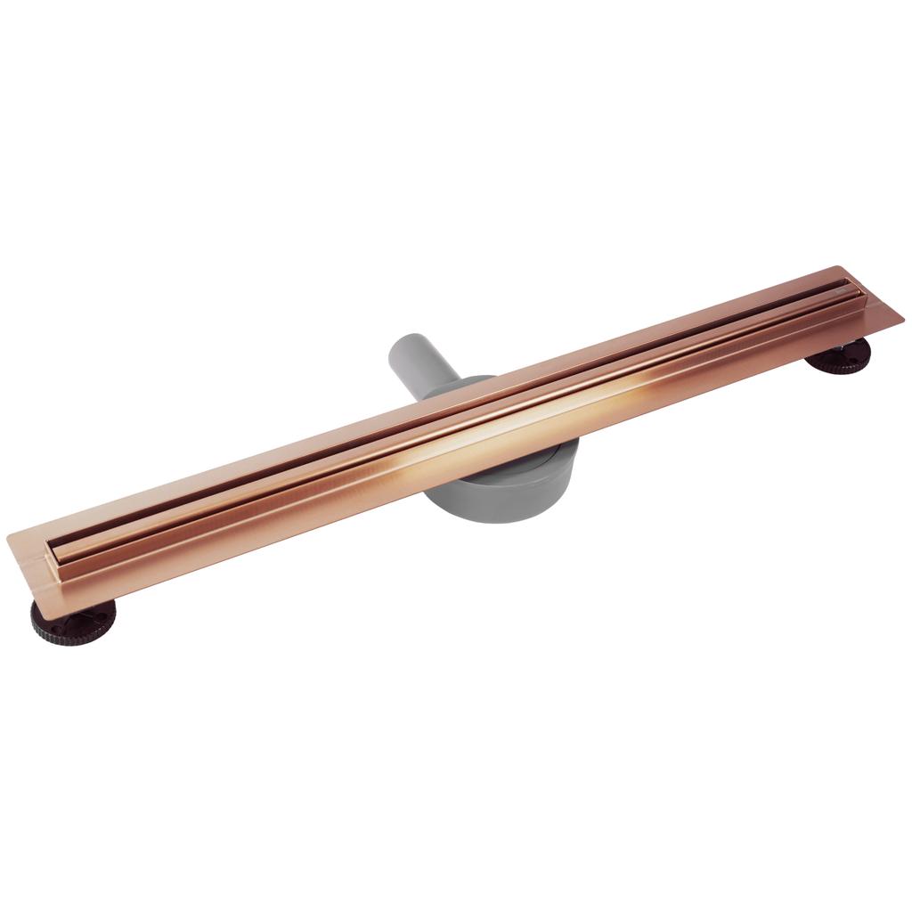 Odpływ neox slim pro miedź szczotkowana 900 sku rea-g4808