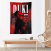 Singer Rapper Dduki Tapestry Microfiber Wall Hanging For Bedroom Living Room Decor Outdoor Festival Garden Bar Background