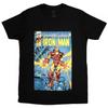 Iron Man Unisex Adult Invincible Comic Cover T-Shirt