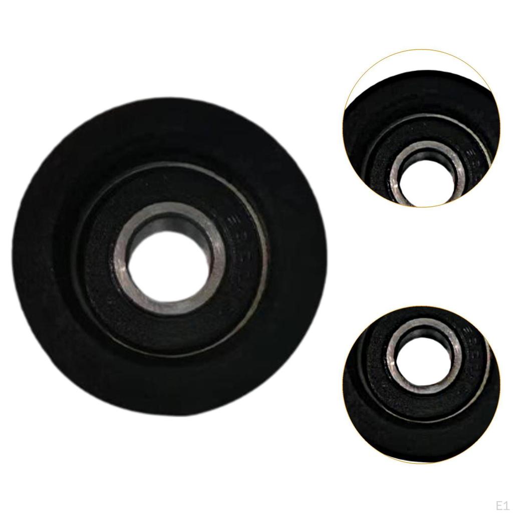 Нейлоновый одинарный подшипник серии 6000, ременной шкив, аксессуары, запасные части для ремонта, универсальная замена для