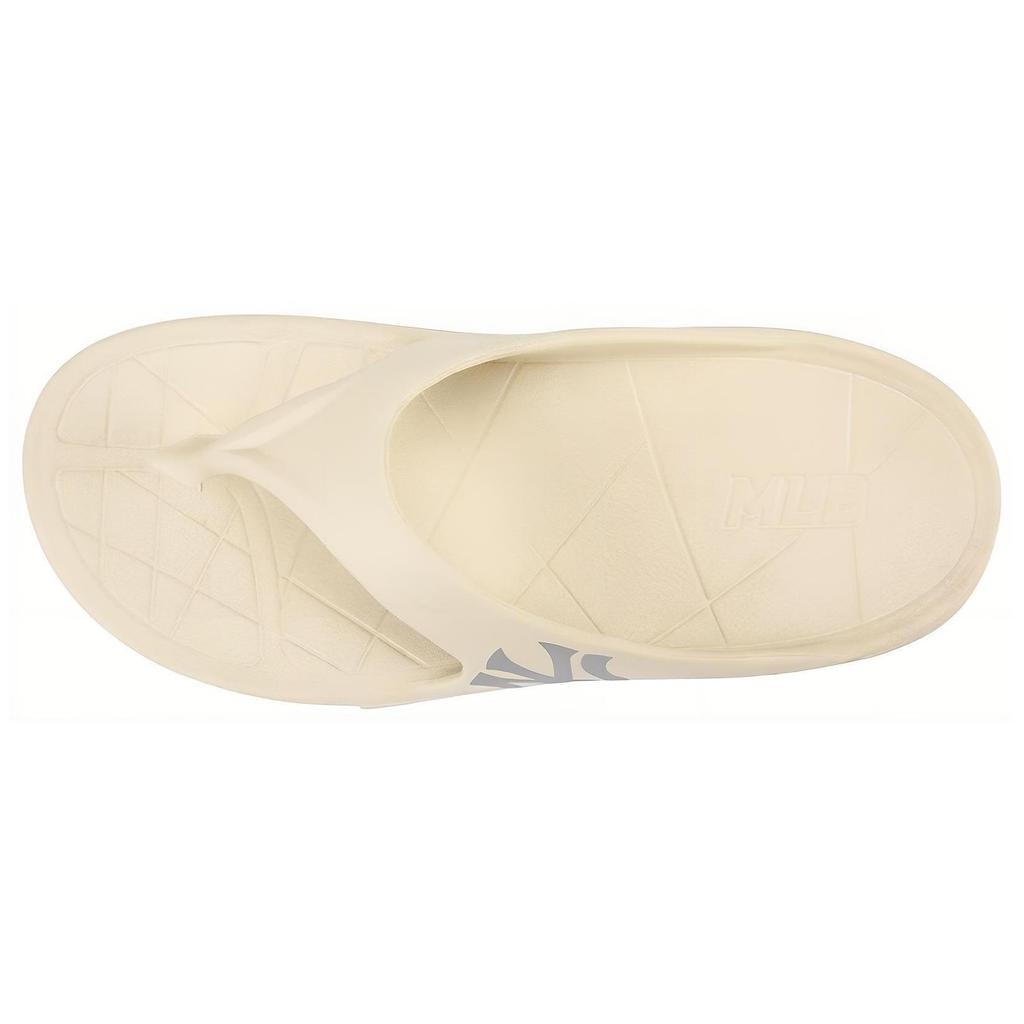 MLB Slipper Graffiti Slip Resistant Slip Resistant Flip Flops Unisex Beige (Unisex) Flip Flops 32SHHW111 50I
