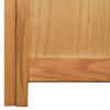 Storage Box 50 x 45 x 45 cm Solid Oak Wood
