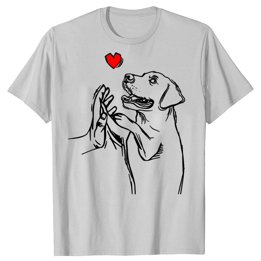 Labrador Retriever Love Golden Black Lab Dad Mom T Shirt Dog Lover Streetwear Short Sleeve Pet Animal Birthday Gifts Tshirt Men