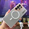 Матовый Магнитный Жесткий ПК Чехол для Samsung Galaxy S2 S26 Ultra S24 S23 Plus S22 Note 20 Двухцветный Контрастный Ультратонкий Чехол