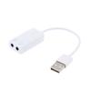 Macbook Computer Laptop Pc 7.1 External Usb Sound Card Jack 3.5Mm Usb Audio Adapter Earphone Micphone Sound Card