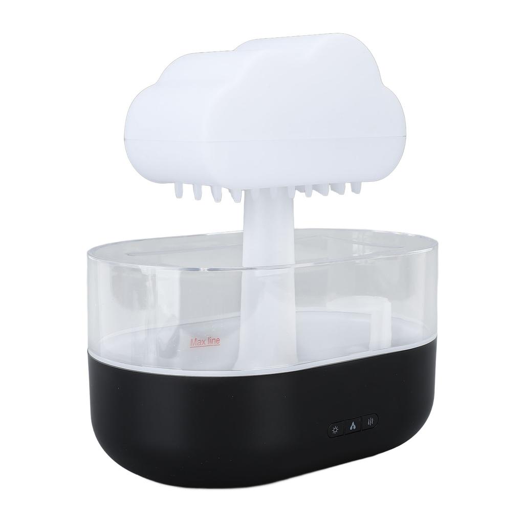 Увлажнитель воздуха Rain Cloud объемом 200 мл с 7-цветной светодиодной подсветкой, регулируемая USB-подсветка, ароматерапия Cloud