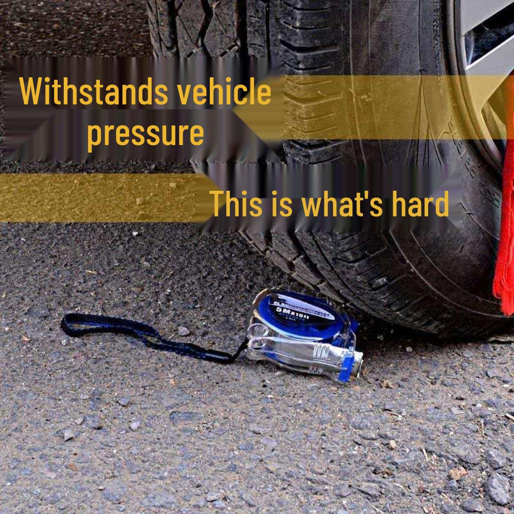 Высокоточная износостойкая прозрачная рулетка из нержавеющей стали (5м)