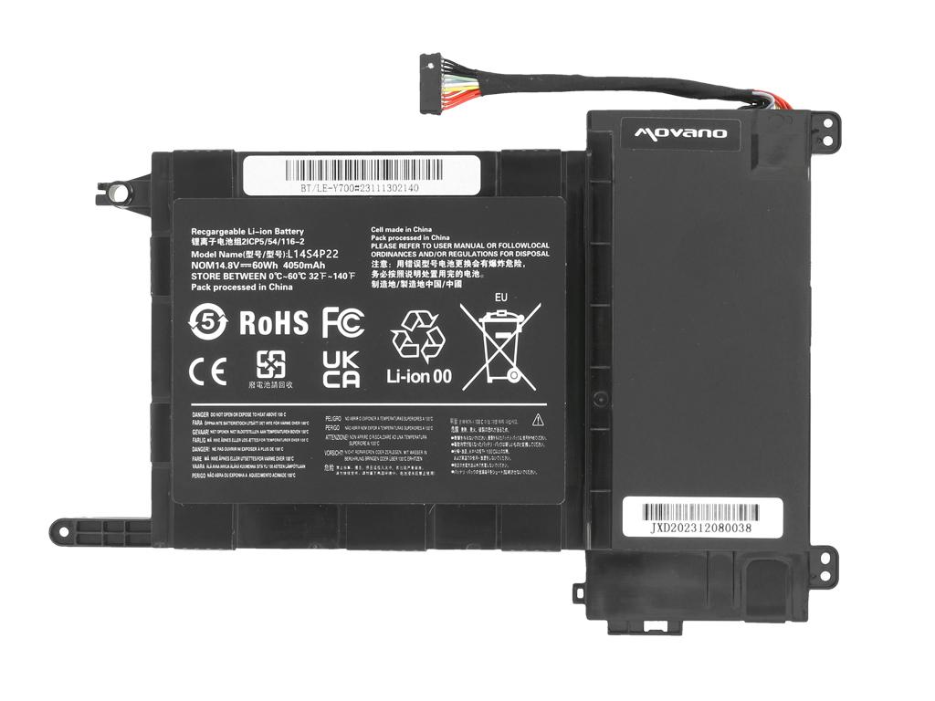L14S4P22 Battery for Lenovo IdeaPad Y700-15ISK Y700