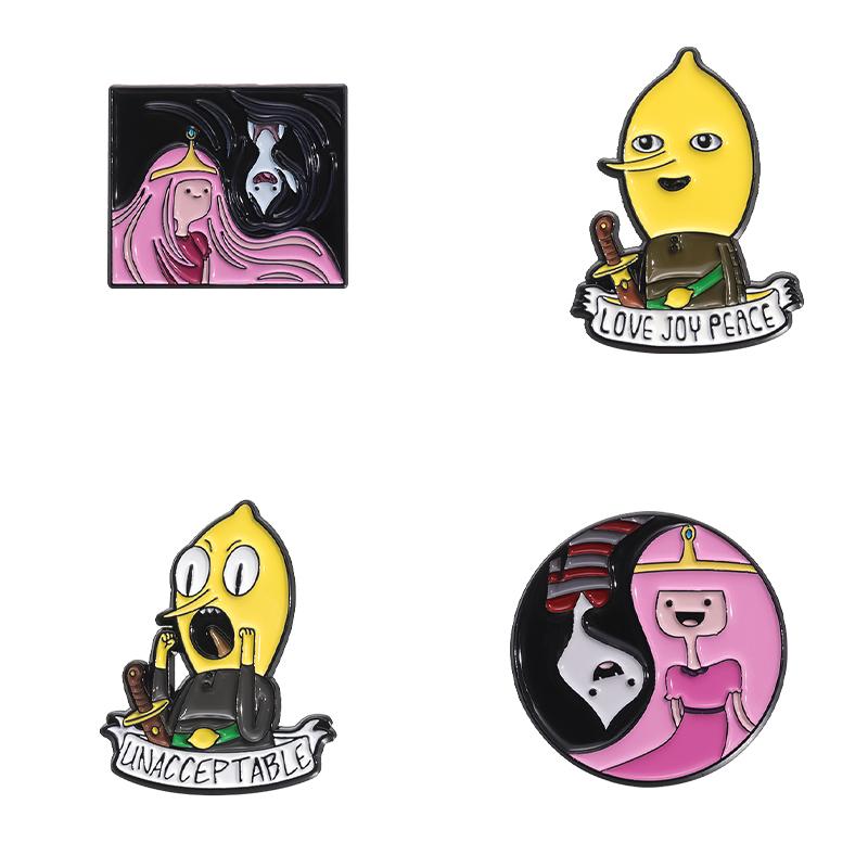 3-6 шт./набор Эмалевые значки с персонажами аниме-фильмов, Броши с кошкой Турбо-бабушкой, Подглядывающие значки на лацкан, Забавные украшения, Подарок для друзей