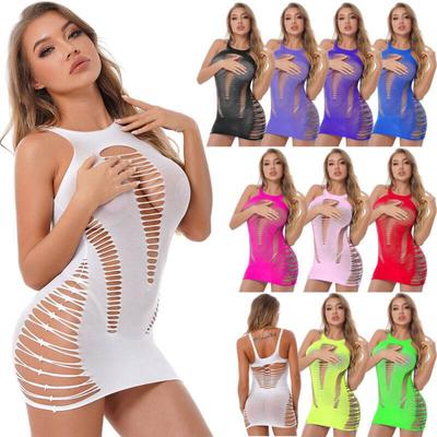 Сексуальное облегающее платье Babydolls, дышащее удобное ажурное мини-платье, клубная женская одежда