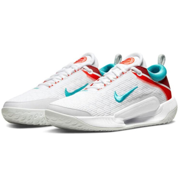 Nike Court Zoom NXT 'White Habanero Red Washed Teal' Men's DH0219-136