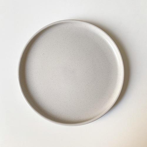 Белая керамическая миска и тарелка в стиле ретро с чернильными пятнами Поднос для стейков и фруктов в стиле вестерн Салатница Столовая посуда Тарелка для основного блюда