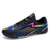 Fashion Pink Soccer Shoes Men Low-cut Lace-up Football Shoes Man Futsal Shoes Comfortable Outdoor Non-slip Men's Sports Sneakers