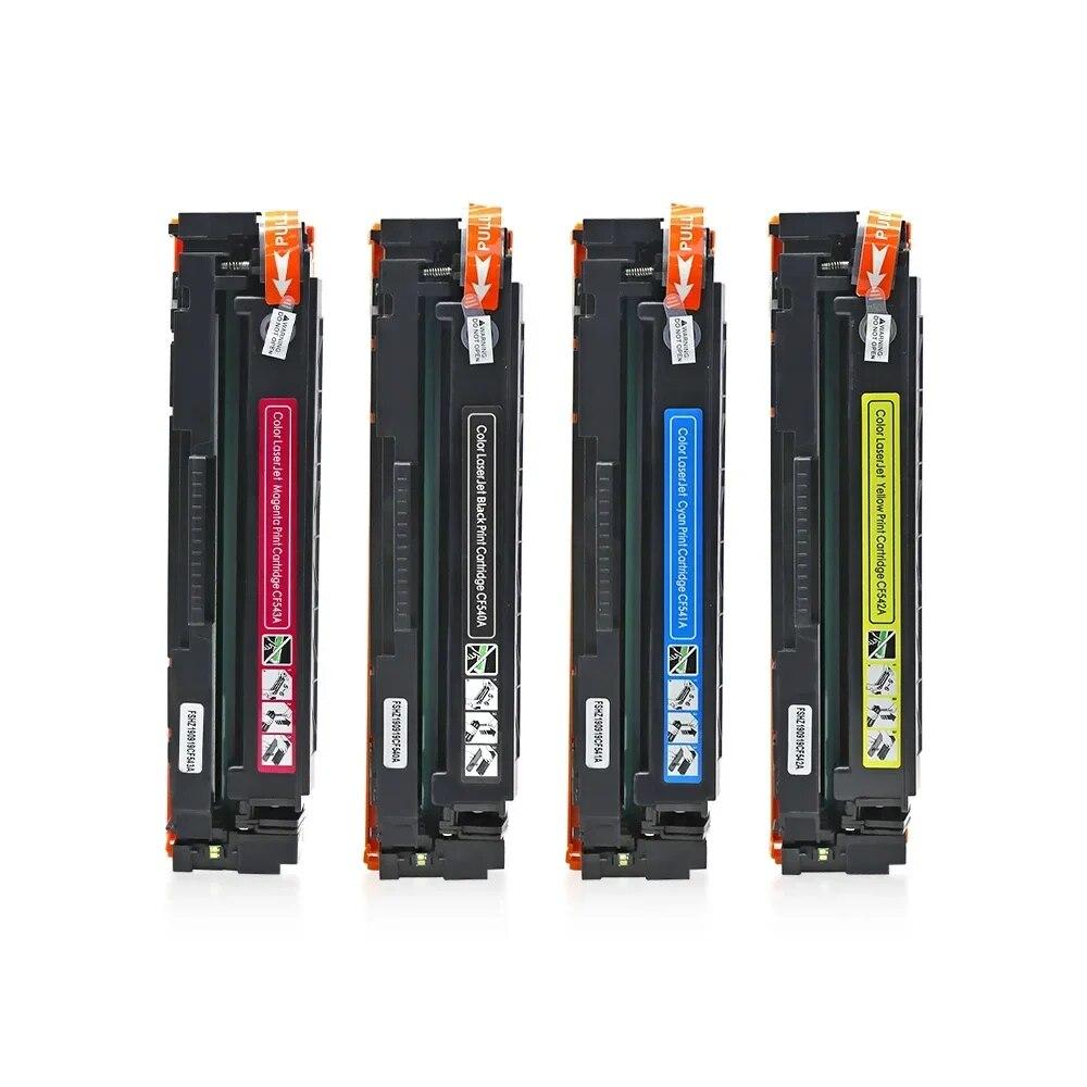 Совместимый тонер-картридж CF500A CF501A CF502A CF503A 202A для HP Laserjet Pro M254m M254nw M254dw M254dn МФУ-принтер CF500