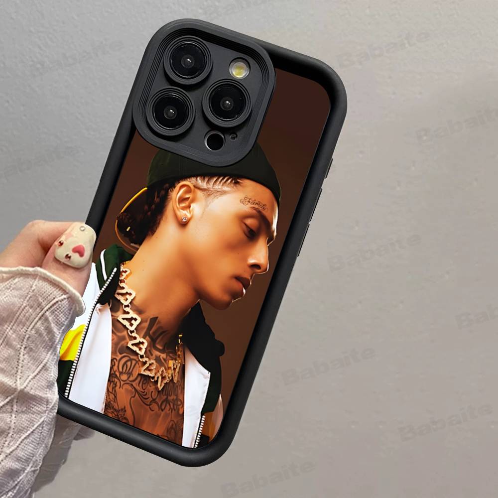 Популярный певец C-Central C-Cee Музыка для IPhone 17 Pro Max 16 15 14 13 12 11 Plus Черный Мягкий чехол для телефона
