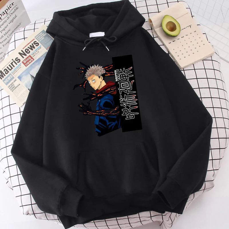 Толстовка с принтом аниме Jujutsu Kaisen Itadori Yuuji