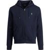 Polo Solid Color Pony Logo Embroidered Hooded Zip-Up Long Sleeve Sweatshirt Women Sweatshirt 211700350-002