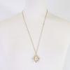 CHANEL Excellent condition B19C CC Logos Pearl x Bijou Pendant Necklace Light goldUsed