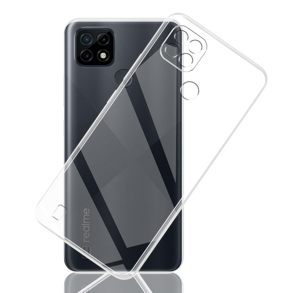 Для Realme C21 чехол ультратонкий силиконовый мягкий TPU прозрачный задний чехол для Oppo Realme C21Y чехол-бампер для Realme C21 Fundas