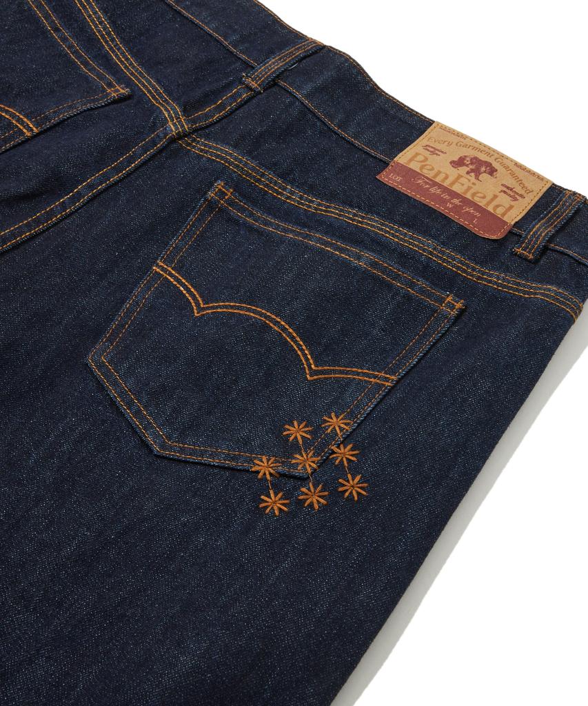 PENFIELD 1975 Однократно стиранные джинсы Barrel Denim Индиго_Fs1Wp07U