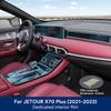 Для Jetour X70 - Аксессуары для интерьера автомобиля Панель переключения передач центральной консоли Экран навигации Защитная пленка TPU против царапин