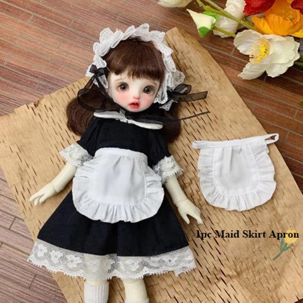 Аксессуары для DIY Платья принцессы Юбки Милые платья горничной для кукол BJD 1/4 1/6 30/45 см