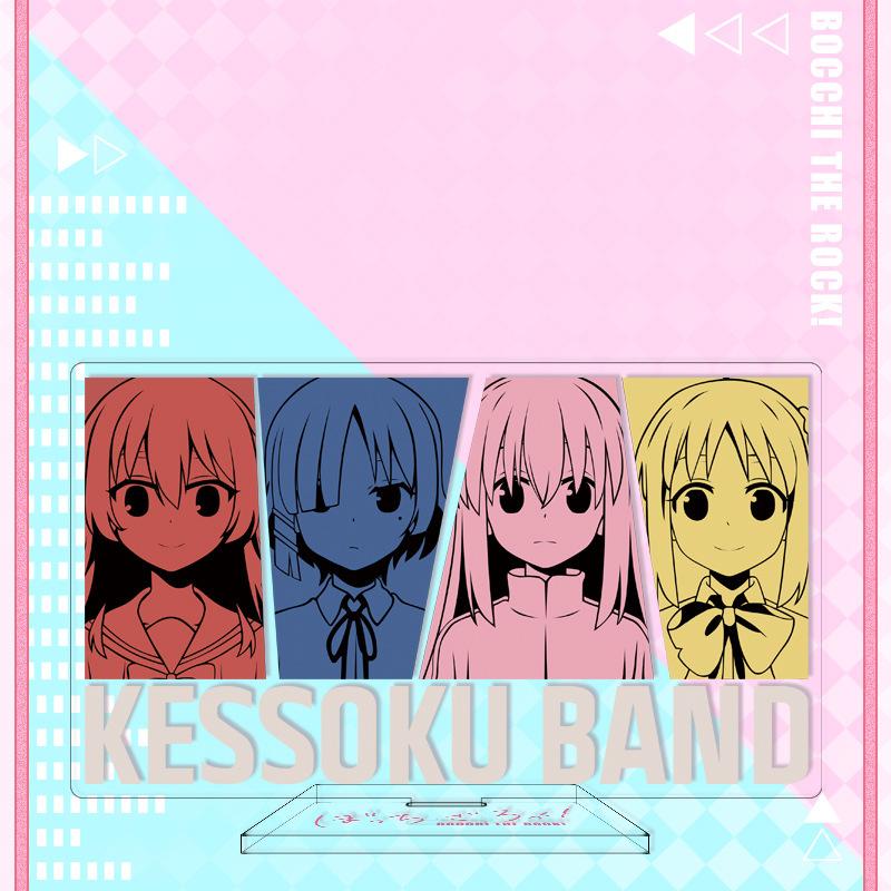Подставка для модели аниме Bocchi The Rock Girls, Gotou Hitori Ijichi Nijika Yamada Ryo Kita Ikuyo, держатель для стенда