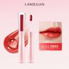 Lanoulian Double-Ended Lip Glaze Mirror-Shine Lip Gloss Lipstick Plump Lip Mud Nude Color Dual-Effect Lip Balm Non-Stick Cup Long-Lasting