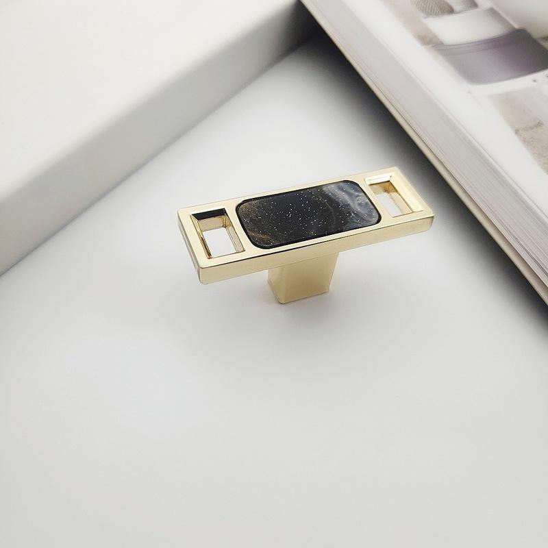 Дверные ручки и ручки из цинкового сплава для корпуса шкафа, элегантные ручки для мебели из смолы, ручки для ящиков кухонных шкафов, рычаги для внутренней отделки