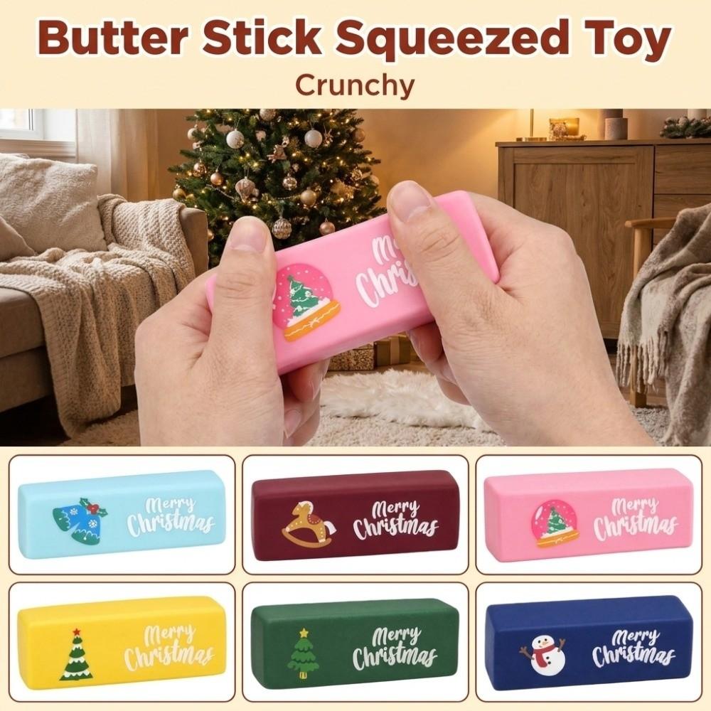 Sound Effects Butter Stick Squeezed Toy Crunchy Butter Stick Squishy Toy Children's Gifts