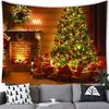 Главная Рождественская елка Теплый стиль Трансграничный гобелен Настенный гобелен