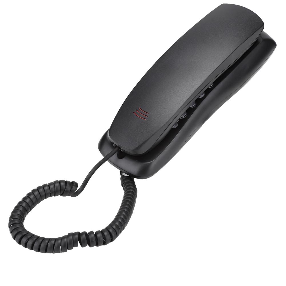 KX T628 Black for English Wired Desktop Wall Phone Landline Telephone for Home Office