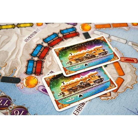 Ticket to Ride Nordic, популярная корейская игра