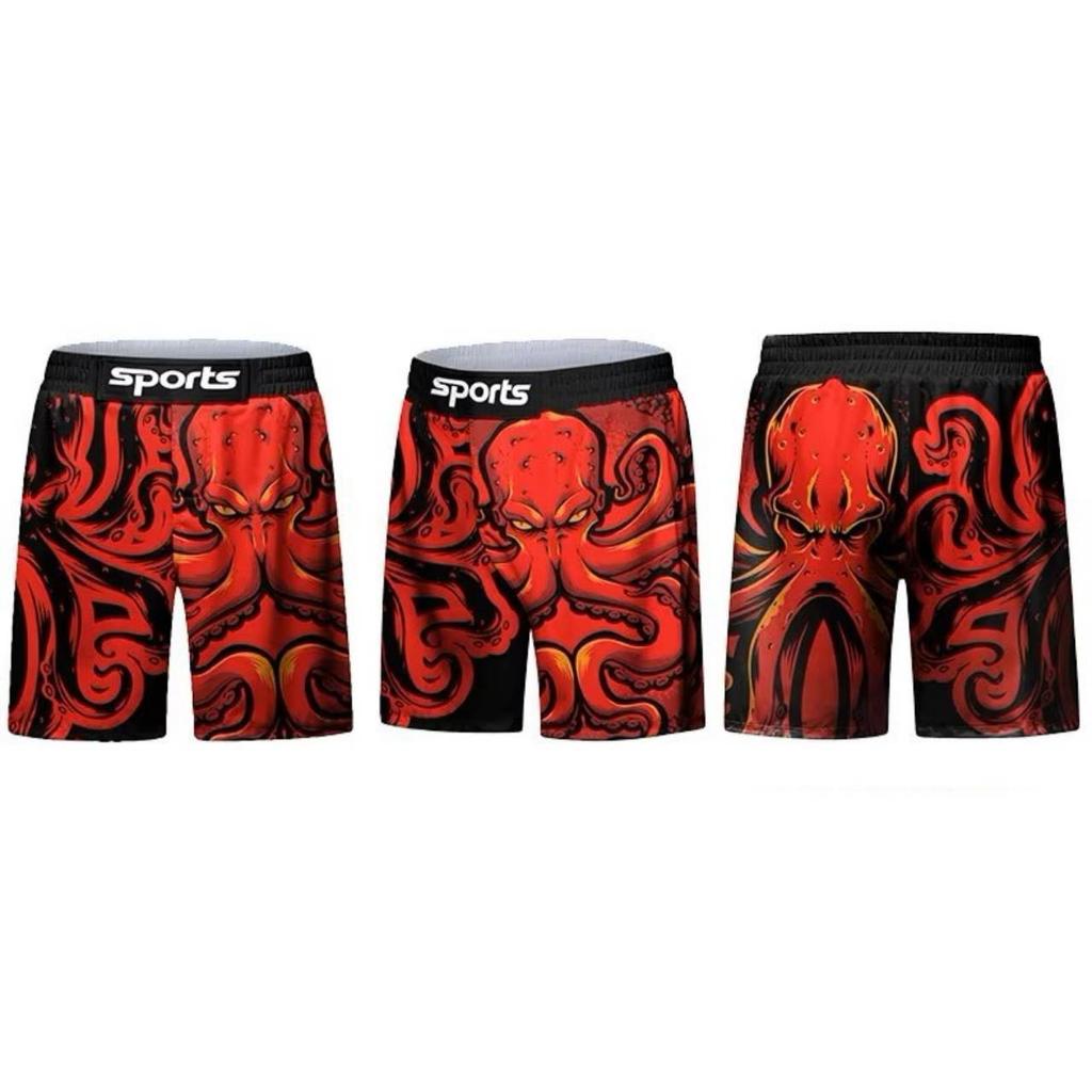 MMA Muay Thai Kickboxing Boxing Shorts Mixed Martial Art UFC Boxer Unisex Men Women Pants Fighting Fitness Gym Training Sport Workout