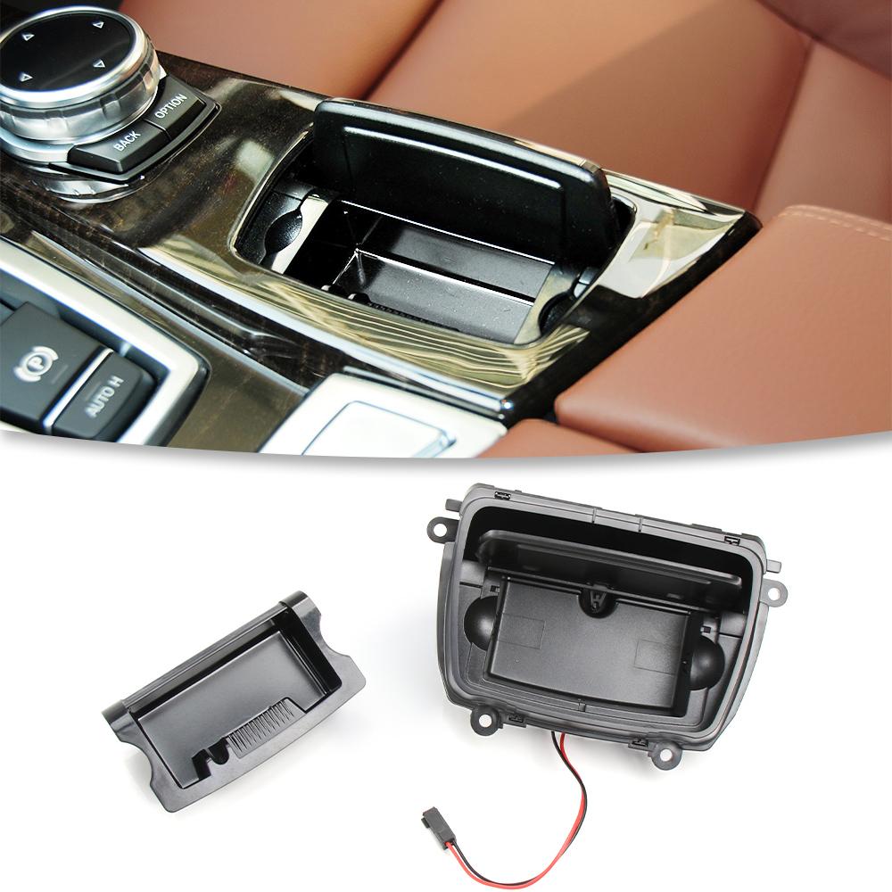 OE 51169206347 Car Center Console Ashtray Box Cover For BMW 5 Series F10 F11 F18 520i 523i 525i 2010-2017 Direct Replacement