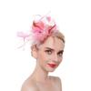 Headwear Banquet Wedding Hair Accessories Bride's Headdress Feathers Hat Hair Clip Fascinators Hat
