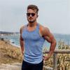 Muscleguys Спортивный зал Бодибилдинг Вязаные полоски Майки Летние Дышащие Быстросохнущие Без рукавов Мужские Фитнес Мышцы Приталенный Крой Спортивные жилеты