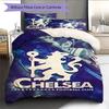 Chelsea FC football RugPattern Bedding Quilt Set Quilt Cover Pillowcase Home Decoration Birthday Gift (1 * duvet cover + 2 * pillowcase, without core)
