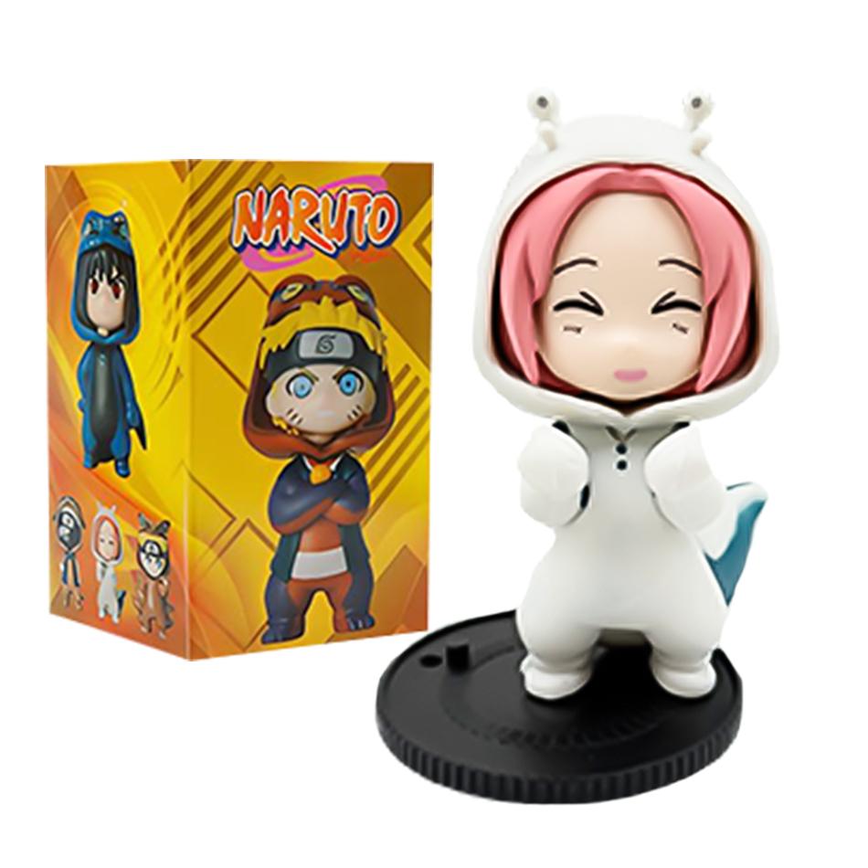 Аниме 9 шт./набор Фигурки Наруто Модель Наруто Саске Какаши 8 см Кукла Дизайн костюма ПВХ Игрушки Куклы Подарок для ребенка