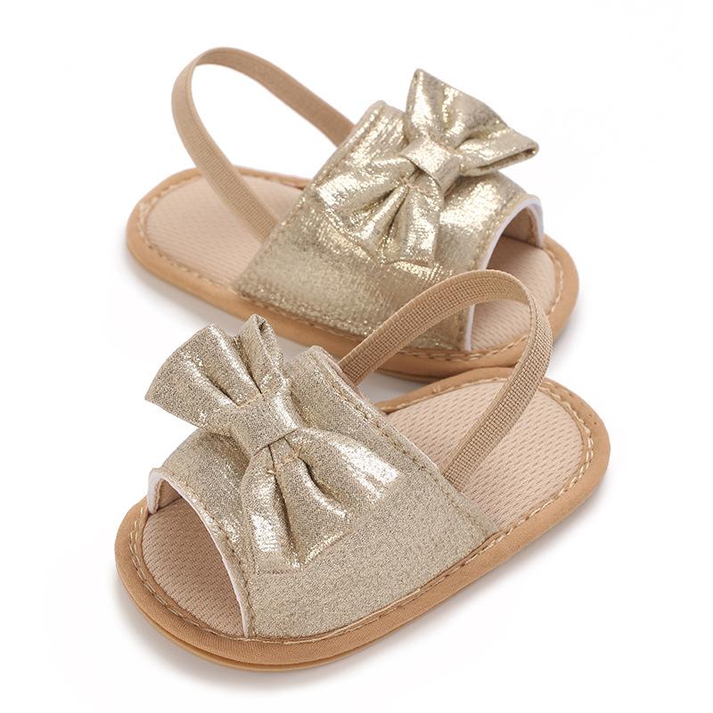 Fashion Girls' Shoes Summer New Baby First Walkers Soft Soled Child Beach Shoe Anti Slip Girls Slippers Comfortable Baby Sandals