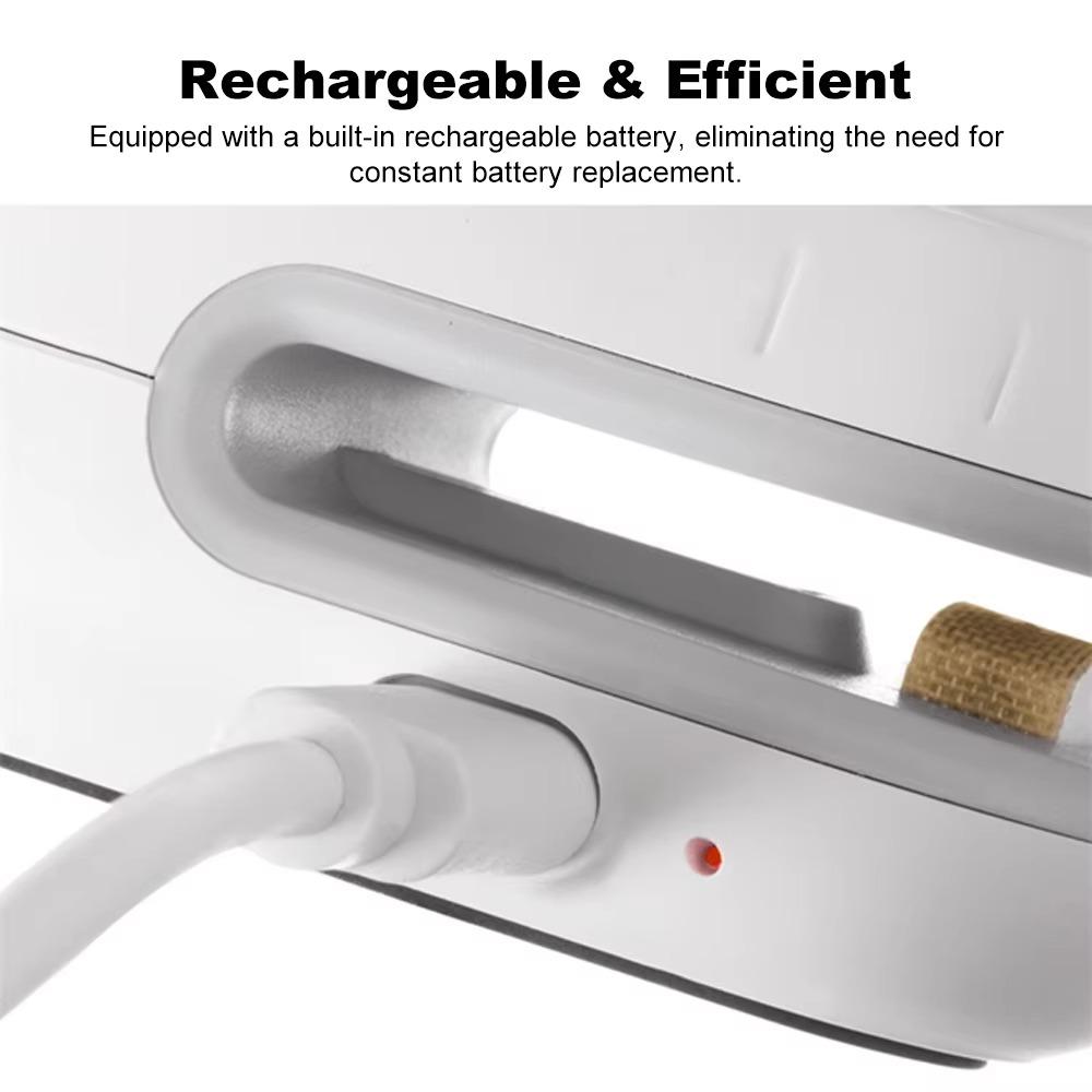 2 in 1 Mini Heat Bag Sealing Machine Moisture-Proof Food Sealer Clip Snack Bag Resealer  Candy