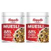 Happilo Premium Dry Fruit Muesli 500g (Pack of 2), 85% Nuts, Seeds and Multigrain, 15 In 1 Power Breakfast, High In Fiber, Omega 3, Protein
