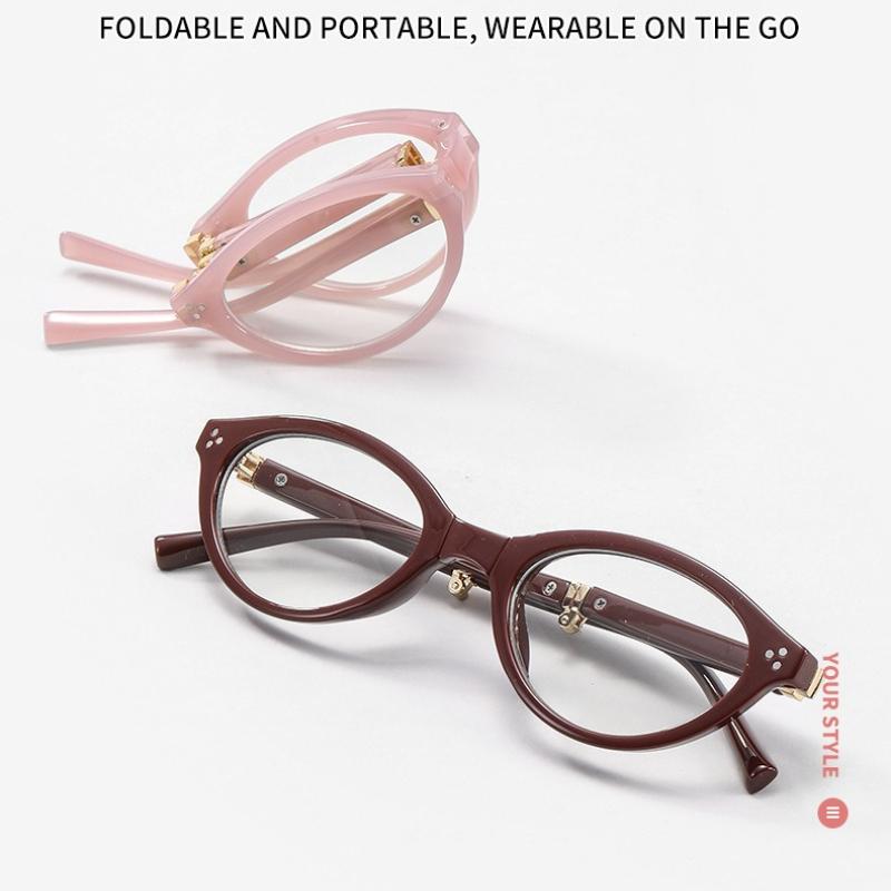 Модные складные фотохромные очки для близорукости для мужчин и женщин, портативные, высокой четкости, с защитой от синего света, меняющие цвет