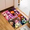 Custom Name Pink Kpop Fashion Rug for Living Room, Game Rooms, Office, Bedroom, Floor Mat Playful Design, fan gifts Christmas decor