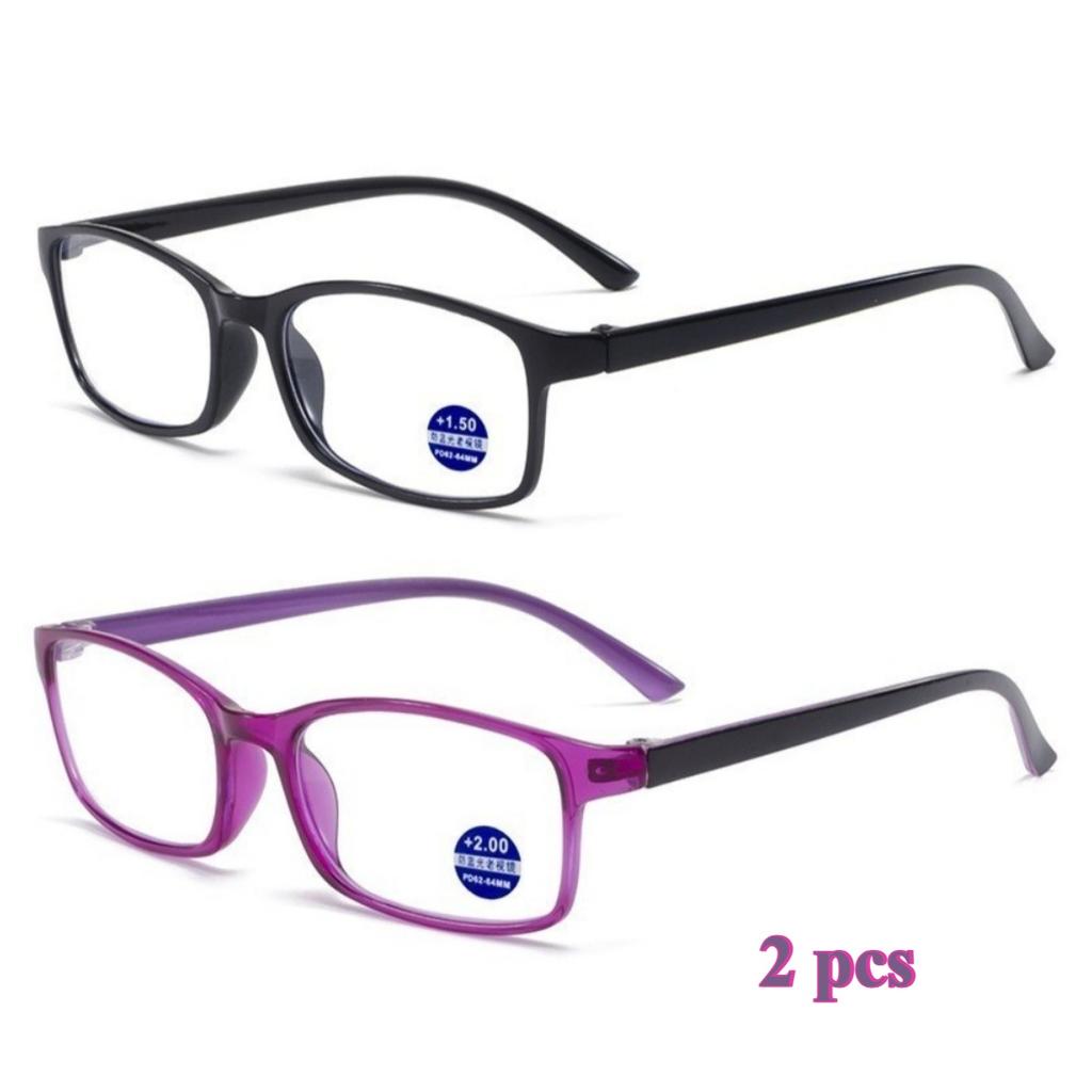 2 шт.+1,00+1,50+2,00+2,50+3,00+3,50+4,00 пресбиопические очки для чтения очки против синего света очки для женщин против синего света
