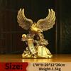 Грандиозная выставка Орлиные украшения Привлечение богатства Офис босса Декор рабочего стола Гостиная Винный шкаф Подарок на открытие компании