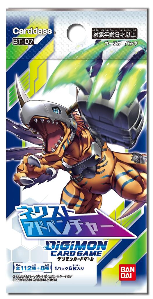 BANDAI Digimon Card Game Next Adventure Booster Pack (BOX) [БТ-07]