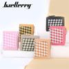 Baellerry Women Fashion Short Wallets Classic Design Bifold Wallet Zipper Hasp Card Holder Coin Purse