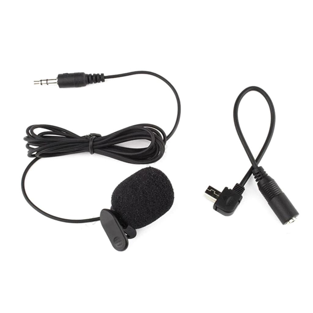 Omnidirectional Lavalier Lapel Microphone for 3 3+ 4 Camera Mini USB To 3.5mm Adapter Cable Mic Accessories